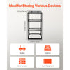 VEVOR 20U Open Frame Network Rack, 23 in Depth, Wall Mounted or Floor Standing Server Rack, Heavy Duty 4 Post, with Vented Shelves & Mounting Hardware, Holds All Your Networking IT Equipment AV Gear