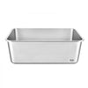VEVOR Cat Litter Box, 8 inches Deep, XL Extra Large Stainless Steel Cat Litter Box with Scoop, Wide Filtering Foot Board & High Sides, Enclosed Odor-Free Easy-to-Clean Litter Box, Fit for Big Cats