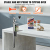 VEVOR Commercial Can Opener, Heavy-Duty Manual Tabletop Cans Opener for Cans Up to 11.8 in Height, Height-Adjustable Professional Can Openers Fixed with Screws, for Restaurant, Hotel, and Food Store