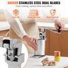 VEVOR Commercial Can Opener, Heavy-Duty Manual Tabletop Cans Opener for Cans Up to 11.8 in Height, Height-Adjustable Professional Can Openers with Stainless Steel Blade, for Restaurant & Food Store