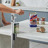 VEVOR Commercial Can Opener, Heavy-Duty Manual Tabletop Cans Opener for Cans Up to 11.8 in Height, Height-Adjustable Professional Can Openers with Stainless Steel Blade, for Restaurant & Food Store