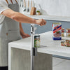 VEVOR Commercial Can Opener, Heavy-Duty Manual Tabletop Cans Opener for Cans Up to 15.75 in Height, Height-Adjustable Professional Can Openers Fixed with Screws, for Restaurant, Hotel, and Food Store