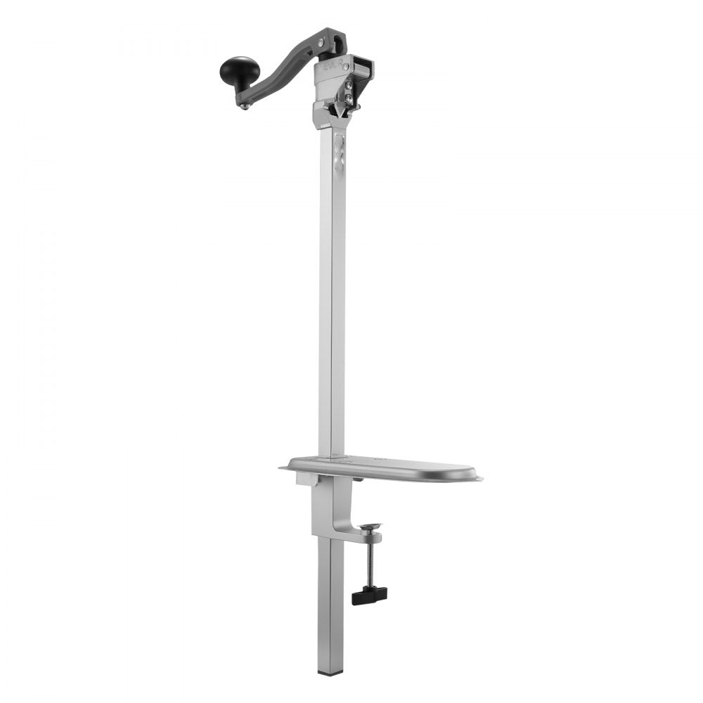 VEVOR Commercial Can Opener, Heavy-Duty Manual Tabletop Cans Opener for Cans Up to 15.75 in Height, Height-Adjustable Can Openers Fixed with Screws & Table Clamp, for Restaurant, Hotel, and Food Store