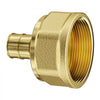 VEVOR Pipe Fittings, 1/2" 20PCS Brass Pipe Fittings, Clamp-style 1/2 NPT Internal Thread Pipe Connector Brass Air Fittings, Heavy Duty Plumbing Fittings NPT Adapter for Heating/Shower Systems, Water Pipes