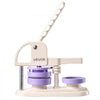 VEVOR Button Maker Machine, 1.25"/2.25"/3"(32/58/75 mm), Quick-Change Plastic Pin Maker with 300pcs Button Parts, Circle Cutter and Magic Book, Reinforced Handle, for DIY Badges, Pins, Key Chains