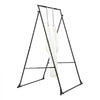 VEVOR Yoga Stand Frame, Max 440.9 lbs Load Swing Stand, Triangular Structure Aerial Rig, Aerial Silk Stands with EVA Foam & 6.6-yard Yoga Hammock, 4-Level Horizontal & 6-Level Vertical Adjustment