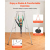 VEVOR Yoga Stand Frame, 9.6 ft Length Swing Stand, Max 551.2 lbs Load Triangular Structure Aerial Rig, Aerial Silk Stands for Yoga Enthusiasts, Non-Slip Base, Lightweight, Detachable Design