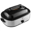 VEVOR Electric Roaster Oven, 18 QT Turkey Roaster Oven with Self-Basting Lid, 1450W Roaster Oven with Defrost & Warm Function, Adjustable Temperature, Removable Pan & Rack, Fits Turkeys Up to 22LBS