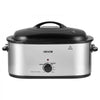 VEVOR Electric Roaster Oven, 24 Qt 1450W, Turkey Roasting Pan, 3 Food Trays, Buffet Server, Self-Basting Lid, 150-450°F Heat Control, Countertop Turkey Cooker with Roasting, Warming and Removable Rack