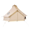 VEVOR Oxford Bell Tent, 4 Seasons 9.84 ft Yurt Tent for Camping with Stove Jack, Waterproof Breathable Holds up to 3 People with Zipped Detachable Floor, Family Camping Glamping Outdoor Hunting Party