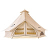 VEVOR Oxford Bell Tent, 4 Seasons 9.84 ft Yurt Tent for Camping with Stove Jack, Waterproof Breathable Holds up to 3 People with Zipped Detachable Floor, Family Camping Glamping Outdoor Hunting Party