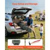 VEVOR Canvas Bell Tent, 4 Seasons 9.84 ft Yurt Tent for Camping with Stove Jack, Canvas Breathable Holds up to 3 People with Zipped Detachable Floor, for Family Camping Glamping Outdoor Hunting Party