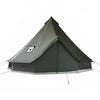 VEVOR Canvas Bell Tent, 4 Seasons 9.84 ft Yurt Tent for Camping with Stove Jack, Canvas Breathable Holds up to 3 People with Zipped Detachable Floor, for Family Camping Glamping Outdoor Hunting Party