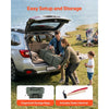 VEVOR Canvas Bell Tent, 4 Seasons 16.4 ft Yurt Tent for Camping with Stove Jack, Canvas Breathable Holds up to 7 People with Zipped Detachable Floor, for Family Camping Glamping Outdoor Hunting Party