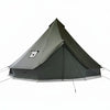 VEVOR Canvas Bell Tent, 4 Seasons 16.4 ft Yurt Tent for Camping with Stove Jack, Canvas Breathable Holds up to 7 People with Zipped Detachable Floor, for Family Camping Glamping Outdoor Hunting Party