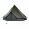 VEVOR Canvas Bell Tent, 4 Seasons 16.4 ft Yurt Tent for Camping with Stove Jack, Canvas Breathable Holds up to 7 People with Zipped Detachable Floor, for Family Camping Glamping Outdoor Hunting Party