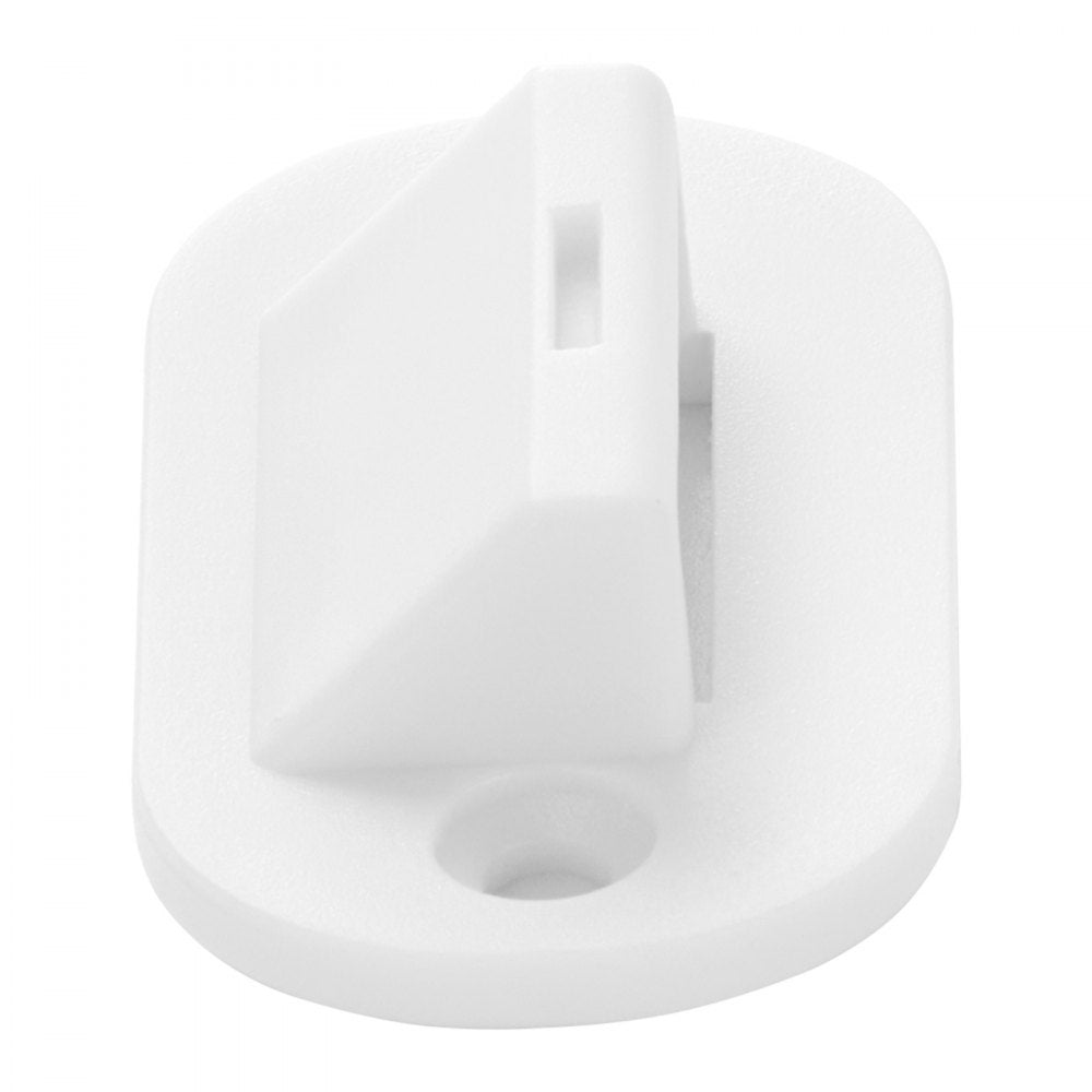VEVOR Cabinet Latch Locks, 12 Pack Child Safety Cabinet Locks, No Drilling or Tools Required Adhesive Cabinet Latch, Invisible Baby Proofing Child Proof Cabinet Locks for Drawers and Cabinets, White