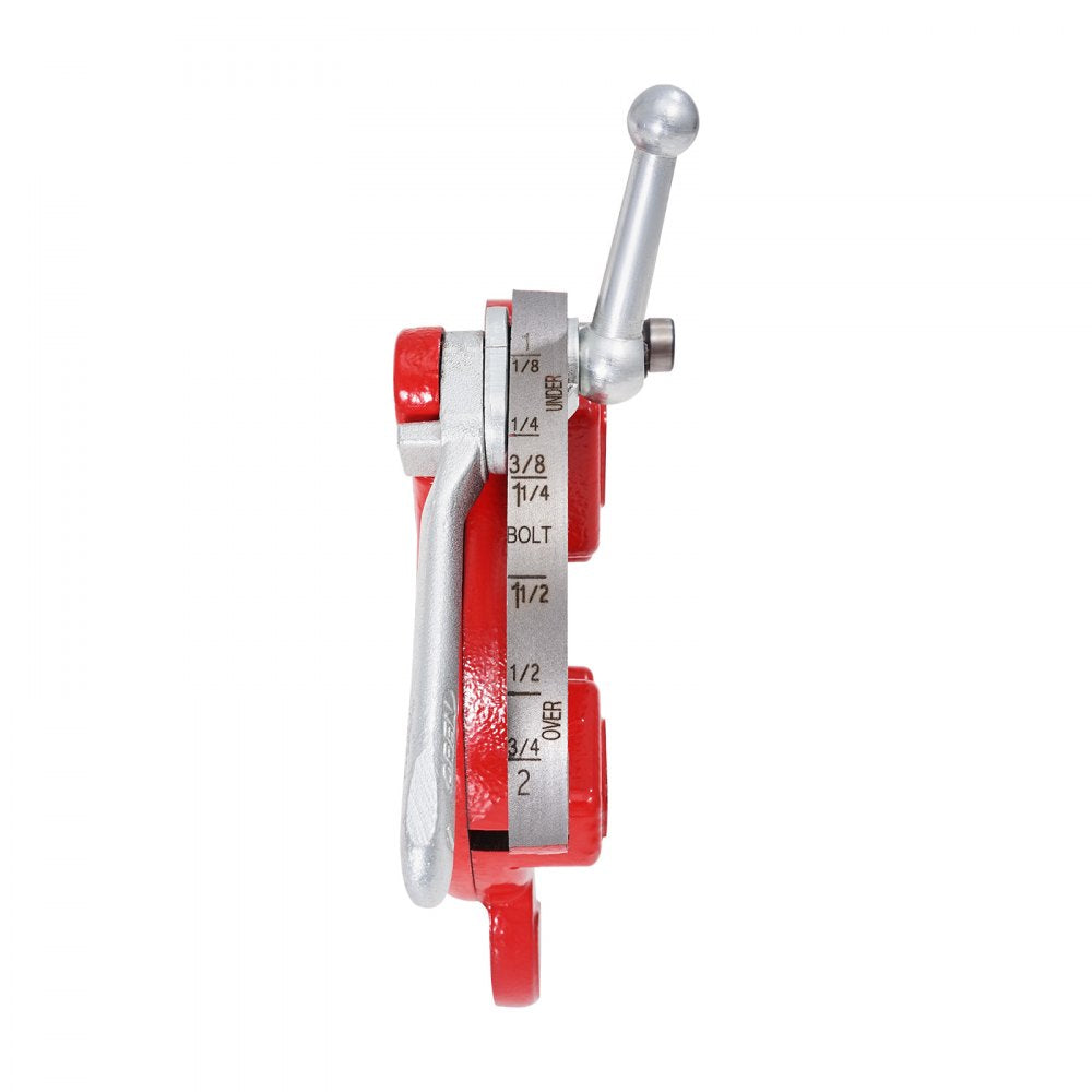 VEVOR Quick Opening Die Head, 1/8" to 2" Right-Handed Pipe Threading Head, 1/4" to 2" Threading Die Head for Bolt, Self-Oiling for Reducing Friction, Fit for RIDGID 97065, VEVOR Pipe Threading Machines