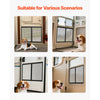 VEVOR RV Screen Door Protector, 26.5 x 20 inch Door Grille, Easy to Install and Disassemble, Reinforced Breathable Protective Mesh, Aluminum Alloy Camper RV Entry Protector for Pet Protection, Black