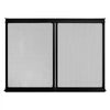 VEVOR RV Screen Door Protector, 26.5 x 20 inch Door Grille, Easy to Install and Disassemble, Reinforced Breathable Protective Mesh, Aluminum Alloy Camper RV Entry Protector for Pet Protection, Black