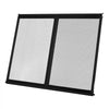 VEVOR RV Screen Door Protector, 26.5 x 20 inch Door Grille, Easy to Install and Disassemble, Reinforced Breathable Protective Mesh, Aluminum Alloy Camper RV Entry Protector for Pet Protection, Black