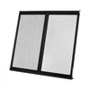 VEVOR RV Screen Door Protector, 22.5 x 20 inch Door Grille, Easy to Install and Disassemble, Reinforced Breathable Protective Mesh, Aluminum Alloy Camper RV Entry Protector for Pet Protection, Black