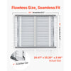 VEVOR 20 x 25 x 4 Furnace Filter, MERV 13 HVAC Ac Filters,12-Month Electrostatic Pleated Air Conditioner Filters, 4-Pack (Actual Size: 20.47 x 25.20 x 3.98 Inch) for Capturing Dust, Smog, Pet Dander