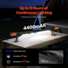 VEVOR Underhood Work Light, 1450LM, 4400mAh Rechargeable Magnetic Bright LED Light, Portable Cordless Mechanic Work Light Bar, for Car Repairing Inspection Garage Workshop Emergency Home Lighting