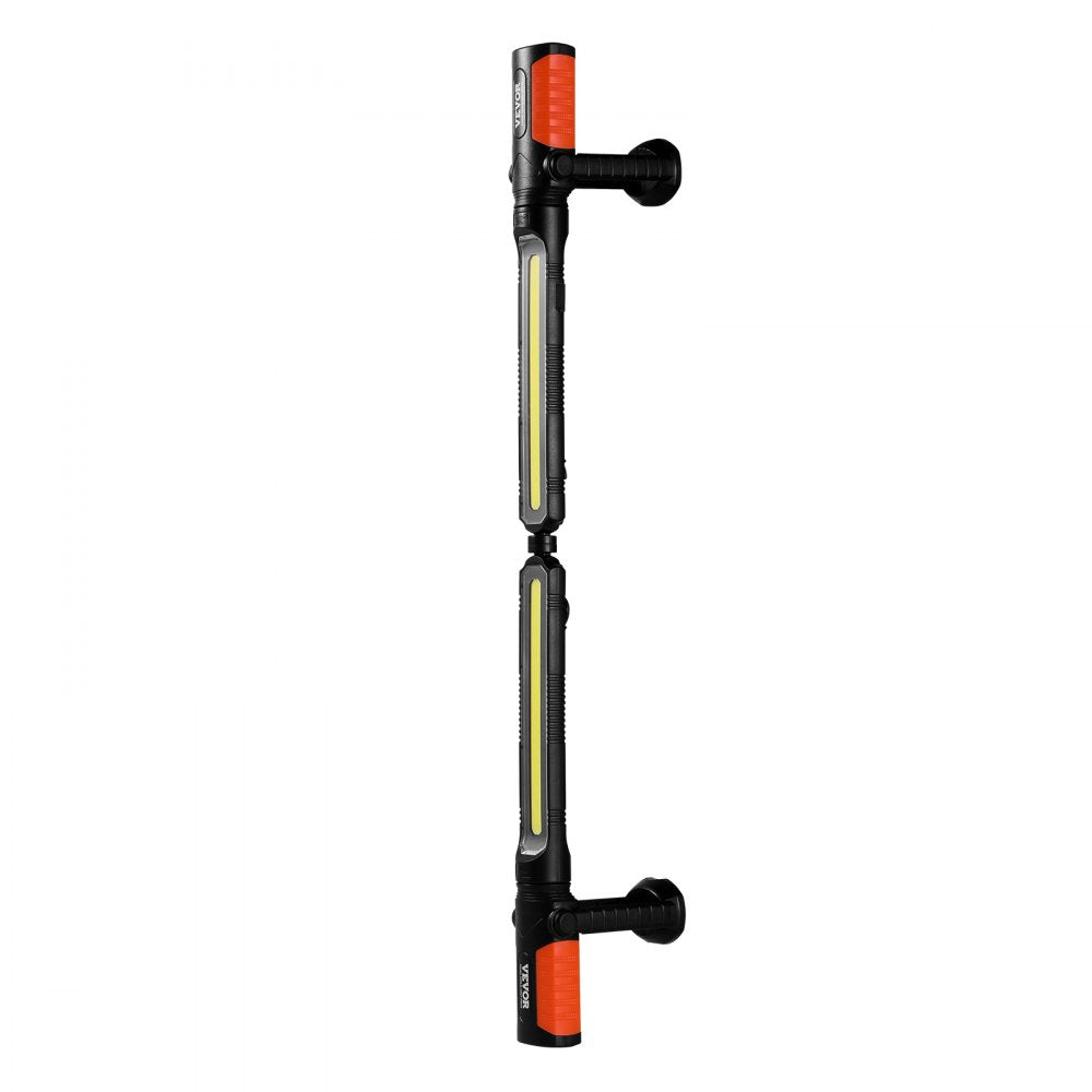 VEVOR Underhood Work Light, 1450LM, 4400mAh Rechargeable Magnetic Bright LED Light, Portable Cordless Mechanic Work Light Bar, for Car Repairing Inspection Garage Workshop Emergency Home Lighting