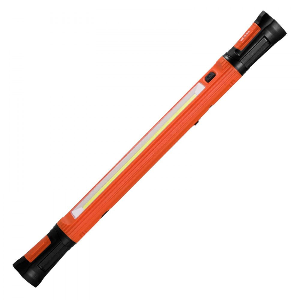 VEVOR Underhood Work Light, 1250LM, 6000mAh Rechargeable Magnetic Bright LED Light, Portable Cordless Mechanic Work Light Bar, for Car Repairing Inspection Garage Workshop Emergency Home Lighting