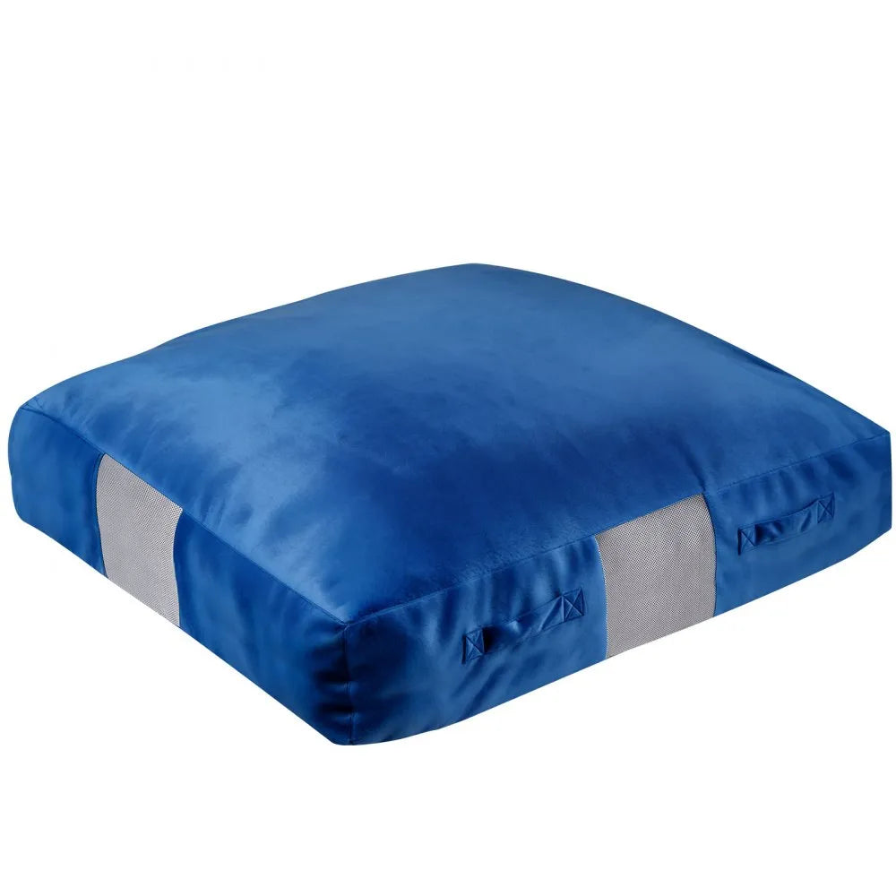 VEVOR Crash Pad, 5 x 5 ft Crash Pad for Kids Sensory with Foam Blocks and Washable Cover, Giant Pillow Mat Large Soft Foam Landing Zone, Sensory Room Equipment for Children Jumping, Relaxing & Play