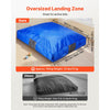 VEVOR Crash Pad, 5 x 5 ft Crash Pad for Kids Sensory with Foam Blocks and Washable Cover, Large Soft Foam Landing Zone Giant Pillow Mat, Sensory Room Equipment for Children Jumping, Relaxing & Play