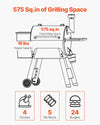 VEVOR wood pellet grill smoker (image 3)