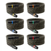 VEVOR XLR Cable 25 ft, 6 Pack, Shielded Balanced DMX Male to Female Microphone Cables, Gold-Plated 3-Pin XLR Mic Speaker Cord Wires, for Stage Lighting, Microphones, Amplifier, Mixer, Speaker Systems
