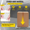 VEVOR Air Cushion Film, 984Ft Length Air Pillow Bubble Bags Film, 16 Inch Width Film, Roll Bubble Bags Film for Wrap Machine