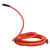 VEVOR Air Hose, 3/8'' x 50FT Rubber Air Compressor Hose, 300 PSI Kink-Resistant Pneumatic Hoses with 1/4-inch Solid MNPT Bras Fittings, Three-Layer Construction, All-Weather Flexibility