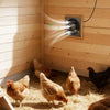 VEVOR Solar Powered Fan, 20W Solar Panel with Battery Storage, 220 CFM Airflow, Adjustable Panel Angle, 2030 RPM High-Speed, Fast Air Exchange for Greenhouse, Grow Tents, Chicken Coops, Shelters
