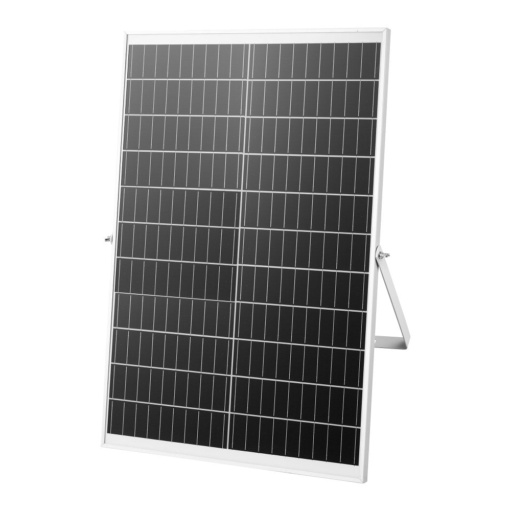 VEVOR Solar Powered Fan, 30W Solar Panel with 2 Fans, Adjustable Solar Panel Angle, 2668 RPM High-Speed, Flexible Installation, Fast Air Exchange for Greenhouse, Grow Tents, Chicken Coops, Shelters
