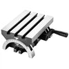 VEVOR Rotary Table 7 x 5 in Tilting Milling Table Heavy Duty Cast Iron Body, Robust & Durable, with 0-45 Degree Left & Right Adjustable, Worm Gear, Precision Scale, for Milling Machine, Drill Press