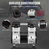 VEVOR Air Compressor Motor, 2HP 5.2CFM @ 90PSI Oil Free Air Compressor Pump & Max. 145PSI Pressure, 78dB Ultra-Quiet Compressor Motor for Auto Repair, Tire Inflation, Spray Painting, Woodwork Nailing