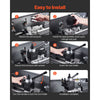 VEVOR Quick Change Tool Post Set, 6 Pcs, Includes Lathe Tool Holders, Wedge Type Tool Post with Turning Tool Holder Accessories, for Mini Lathe & Metal Lathe 10"-15" Swing, Durable Steel Material