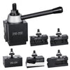 VEVOR Quick Change Tool Post Set, 6 Pcs, Includes Lathe Tool Holders, Wedge Type Tool Post with Turning Tool Holder Accessories, for Mini Lathe & Metal Lathe 10"-15" Swing, Durable Steel Material