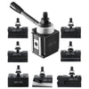 VEVOR Quick Change Tool Post Set, 8 Pcs, Includes Lathe Tool Holders, Wedge Type Tool Post with Turning Tool Holder Accessories, Fit for Mini Lathe & Metal Lathe 6"-12" Swing, Durable Steel Material
