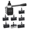 VEVOR Quick Change Tool Post Set, 8 Pcs, Includes Lathe Tool Holders, Wedge Type Tool Post with Turning Tool Holder Accessories, Fit for Mini Lathe & Metal Lathe 6"-12" Swing, Durable Steel Material