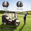 VEVOR Golf Cart Enclosure, Polyester Driving Enclosure, Club Car Covers Suitable for 2-Seater Golf Carts, Sunproof and Dustproof Outdoor Cart Cover