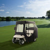 VEVOR Golf Cart Enclosure, Polyester Driving Enclosure, Club Car Covers Suitable for 2-Seater Golf Carts, Sunproof and Dustproof Outdoor Cart Cover