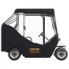 VEVOR Golf Cart Enclosure, Polyester Driving Enclosure, Club Car Covers Suitable for 2-Seater Golf Carts, Sunproof and Dustproof Outdoor Cart Cover