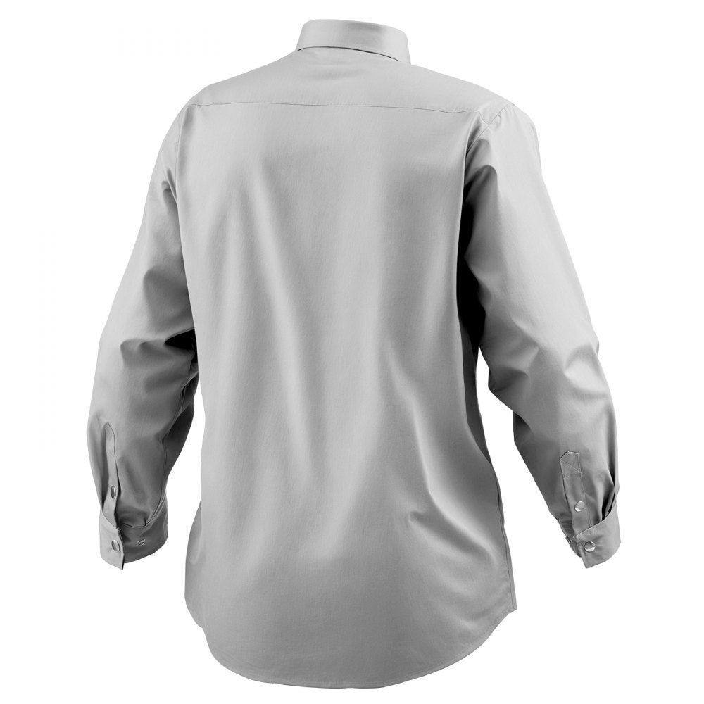 VEVOR FR Shirts for Men, 7oz. Flame Resistant Welding Jacket, Machine Washable Cotton Heat-Resistant Welding Shirt, Meets ATPV 9.2 Cal/cm² Arc Rating - XXL Size