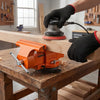 VEVOR Heavy Duty Bench Vise, 8" Jaw Width, Multi-Purpose Ductile Iron Bench Vise with Anvil and 360-Degree Locking Swivel Base, 2.95" Throat Depth, 8" Max Jaw Opening, for Drilling, Pipe Cutting