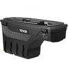 VEVOR Truck Bed Storage Box, Lockable Lid, Waterproof ABS Wheel Well Tool Box 6.6 Gal/20 L with Password Padlock, Compatible with Tundra 2007-2021, Driver Side, Black
